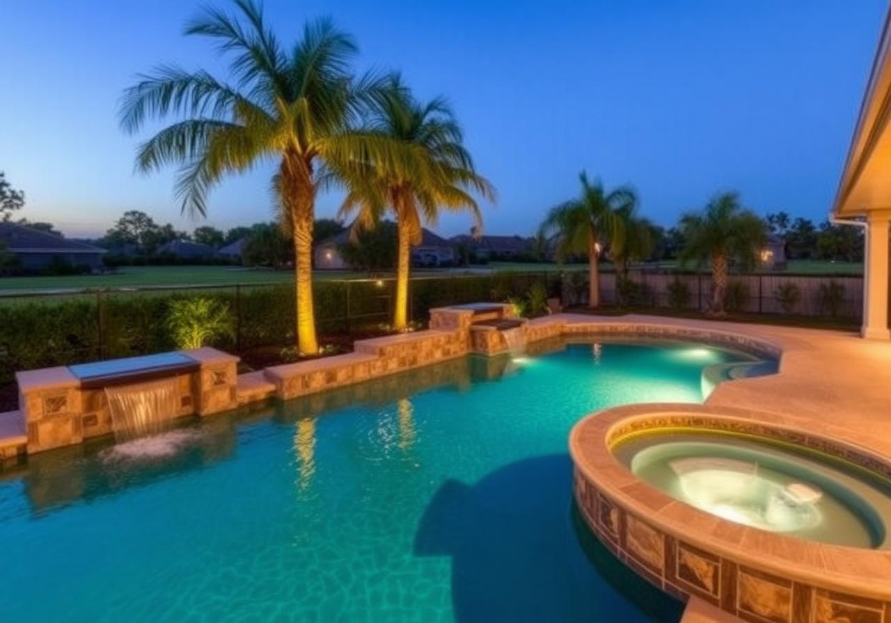 Inground Pools & Spa Combos